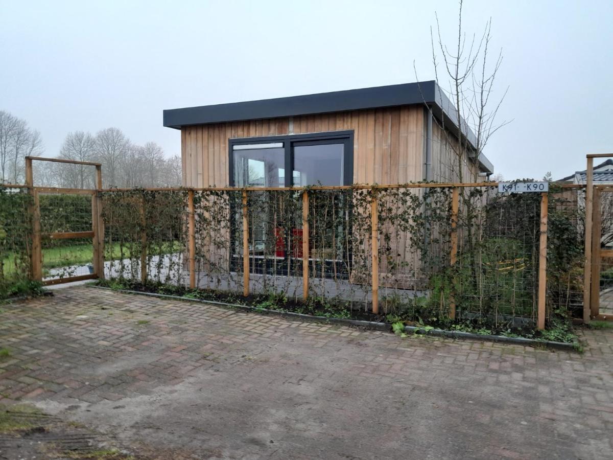 Luxe 5 Persoons Bungalow Op Rustig Vakantiepark Nabij Leeuwarden Dronrijp Extérieur photo